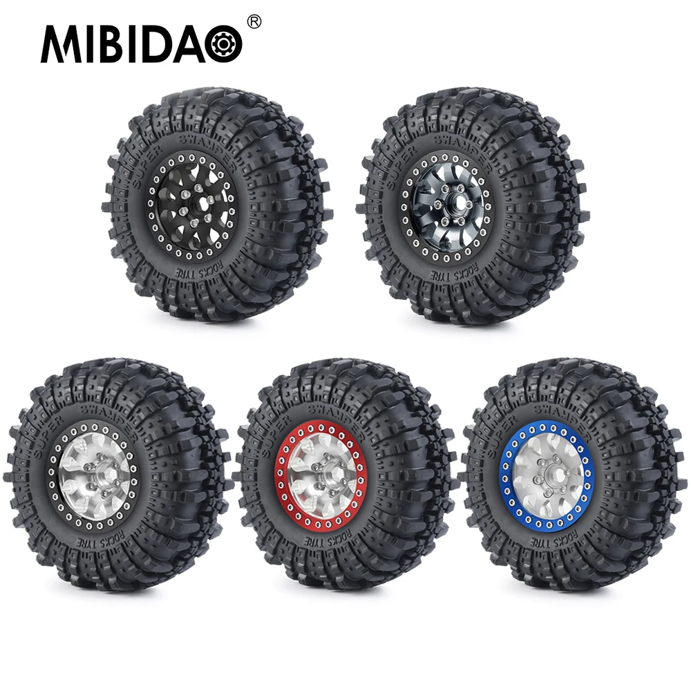 Колесные диски MIBIDAO из металлического сплава 1,9 дюйма и резиновые шины 107*42 мм для моделей автомобилей на гусеничном ходу Axial SCX10 CC01 D90 TRX-4 1/10 RC 4 шт.
Колесные диски MIBIDAO из металлического сплава 1,9 дюйма и резиновые шины 107*42 мм для моделей автомобилей на гусеничном ходу Axial SCX10 CC01 D90 TRX-4 1/10 RC 4 шт.
