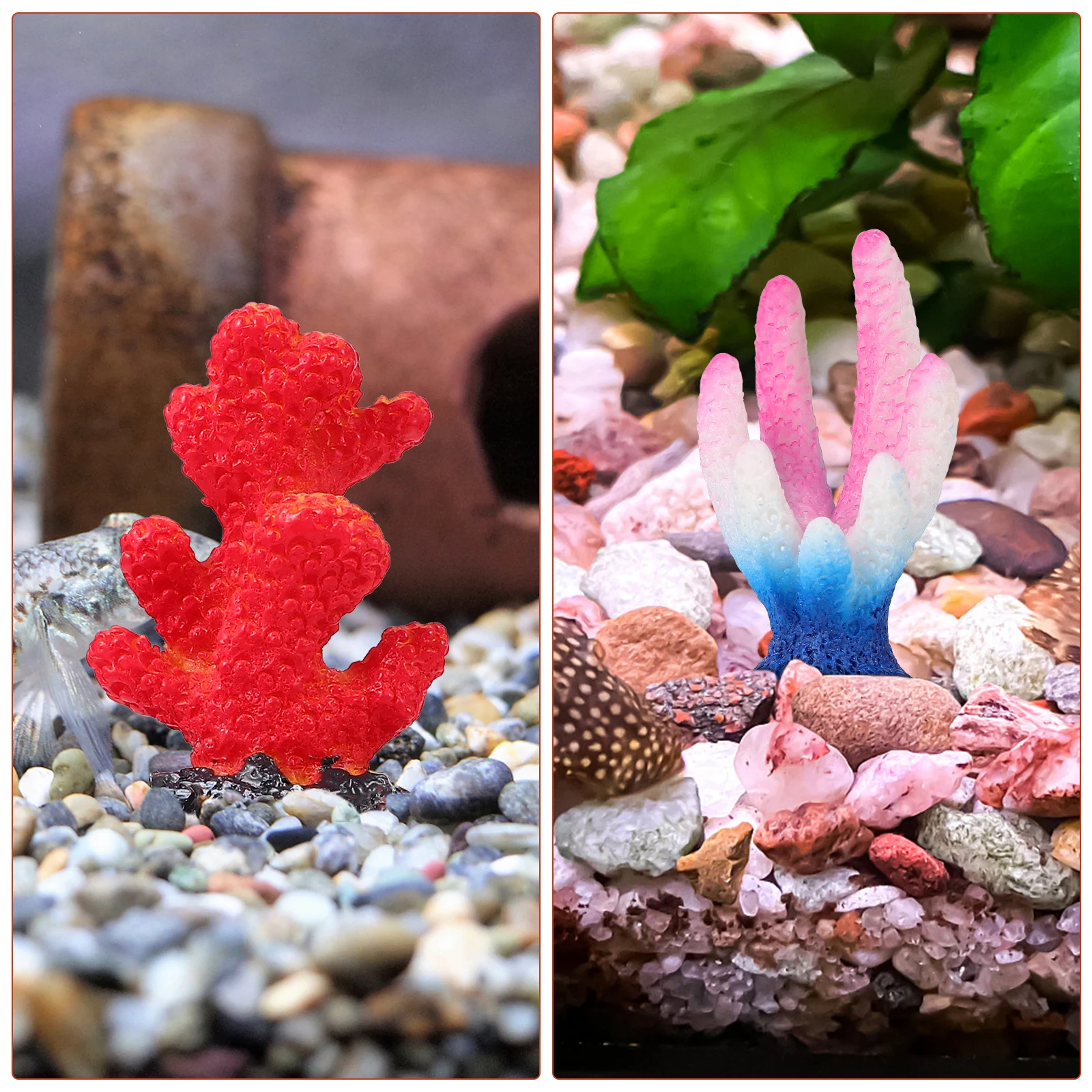 6pcs Artificial Coral Fish Tank Decor Resin Accessories Black Color Aquarium Suit Ornaments Small Tank Decorations Plants For
6pcs Artificial Coral Fish Tank Decor Resin Accessories Black Color Aquarium Suit Ornaments Small Tank Decorations Plants For
