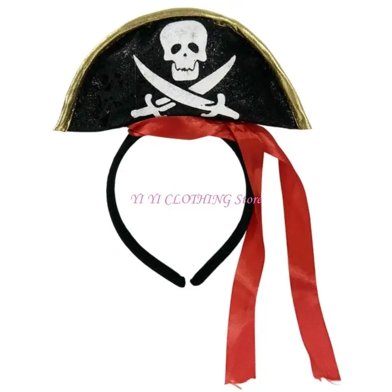 N5KF Pirate Head Accessory Suitable For Both Kids And Adult Costumes
N5KF Pirate Head Accessory Suitable For Both Kids And Adult Costumes