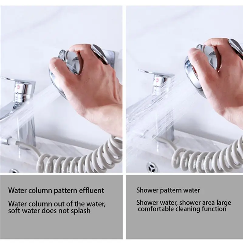 (WSFS) Supercharged Adjustable Shampoo Shower Head Multi-Functional Shower Washbasin Faucet Diverter (Silver)
(WSFS) Supercharged Adjustable Shampoo Shower Head Multi-Functional Shower Washbasin Faucet Diverter (Silver)