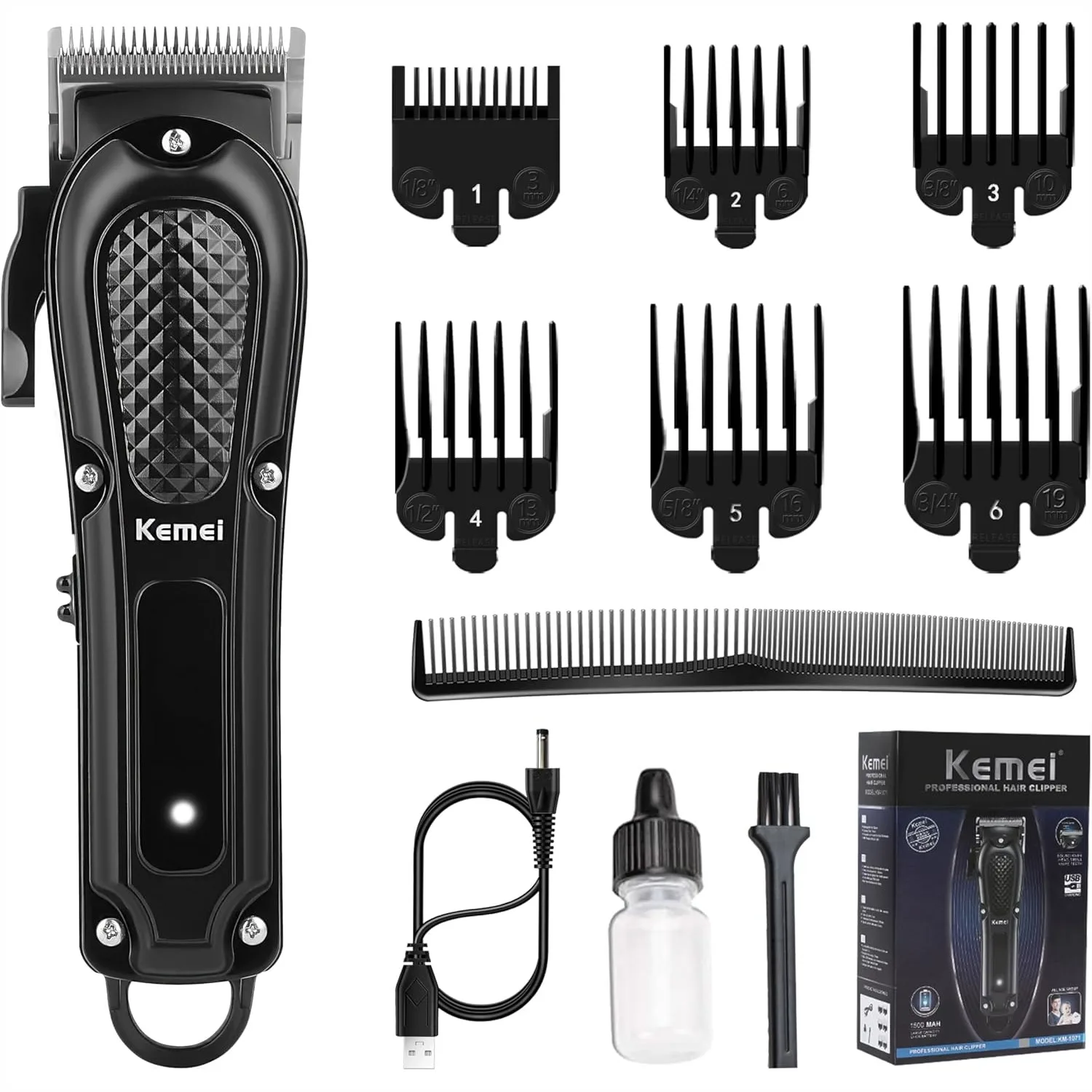 Professional Hair Clippers for Men, Cordless & Corded Barber Clipper with Adjustable Gears, Rechargeable Beard Trimmer for Home
Professional Hair Clippers for Men, Cordless & Corded Barber Clipper with Adjustable Gears, Rechargeable Beard Trimmer for Home