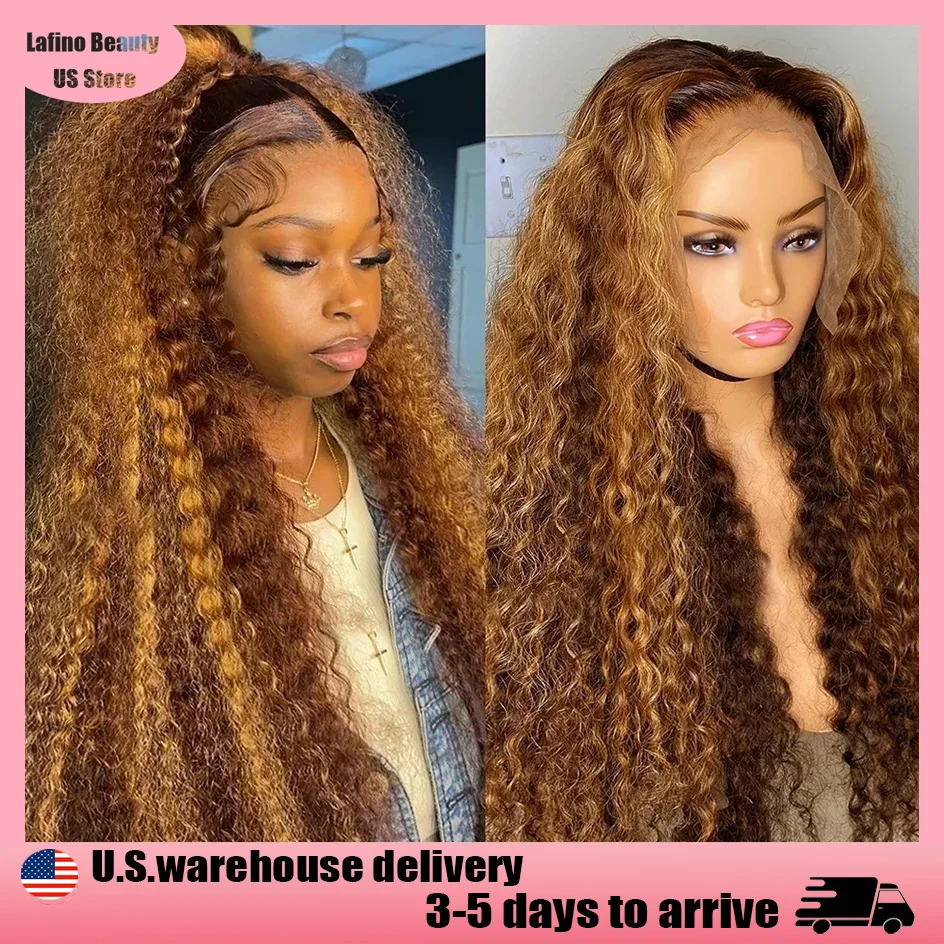 Lafino 200% Density Curly Wigs Deep Wave Highlight 13x6 Lace Frontal Wig Human Hair Water Wave Lace Front Wig 13x4 Colored
Lafino 200% Density Curly Wigs Deep Wave Highlight 13x6 Lace Frontal Wig Human Hair Water Wave Lace Front Wig 13x4 Colored