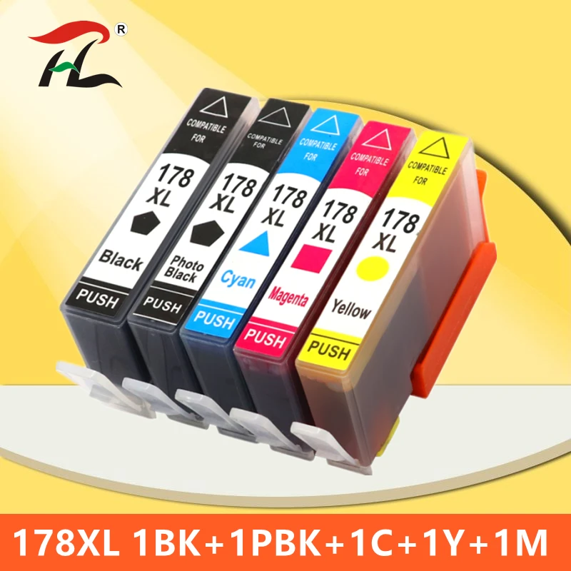 Картридж чернильный совместимый с принтером HP 178 XL для HP 178 Officejet B109 B110 B210 C309 C310 C410 D5468 D5463 D5460
Картридж чернильный совместимый с принтером HP 178 XL для HP 178 Officejet B109 B110 B210 C309 C310 C410 D5468 D5463 D5460