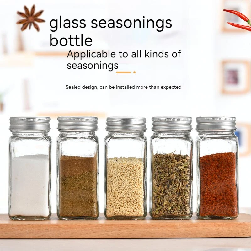Square Seasoning Bottle, Chili Cumin, Seasoning Box, Kitchen Supplies, Bottled Barbecue Cans
Square Seasoning Bottle, Chili Cumin, Seasoning Box, Kitchen Supplies, Bottled Barbecue Cans