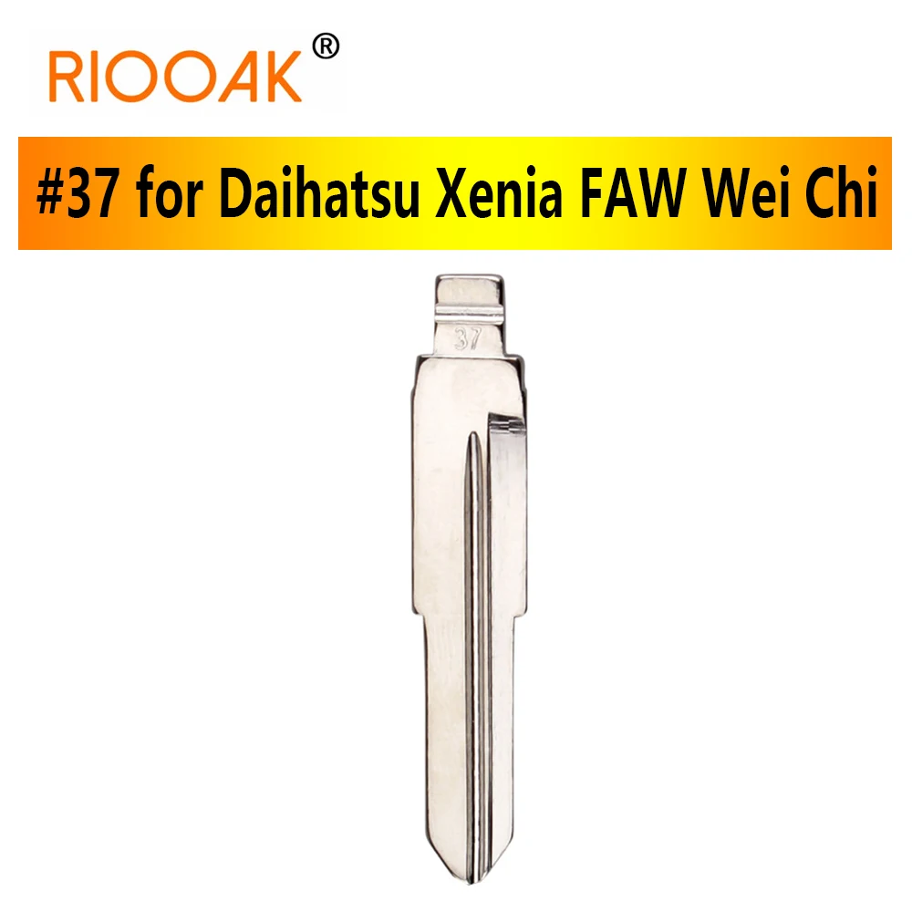5pcs Original Car Blank Key Blade #37 Uncut Car Key Blade For Daihatsu Xenia FAW Wei Chi Flip Remote Key Blade
5pcs Original Car Blank Key Blade #37 Uncut Car Key Blade For Daihatsu Xenia FAW Wei Chi Flip Remote Key Blade