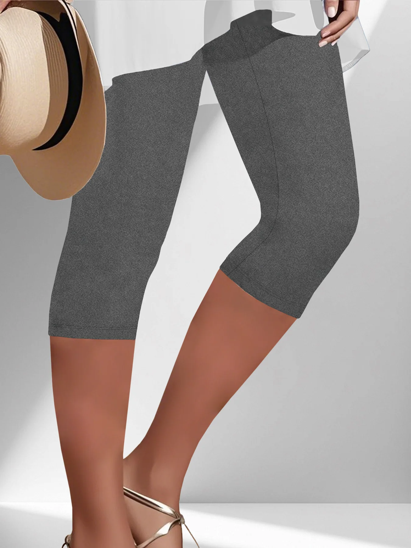 Women's Super Soft Capri Pants High Stretchy Breathable Pants No See Through Workout Running Yoga Athletic Pants Gym Leggings
Women's Super Soft Capri Pants High Stretchy Breathable Pants No See Through Workout Running Yoga Athletic Pants Gym Leggings