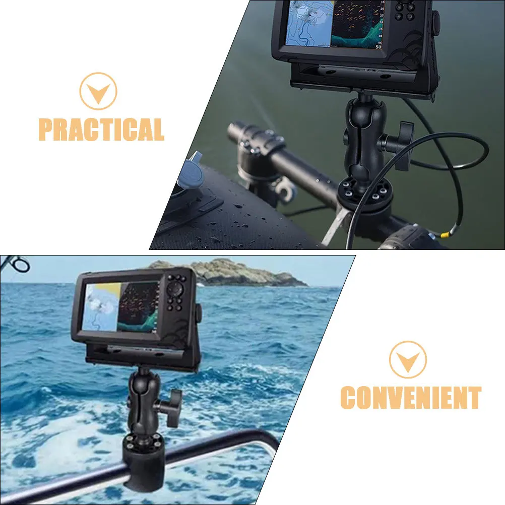 1Set 360-Degree Rotating Fish Finder Bracket for Kayak Boat Mount Nylon Fish Finder Holder Easy Install Removal
1Set 360-Degree Rotating Fish Finder Bracket for Kayak Boat Mount Nylon Fish Finder Holder Easy Install Removal