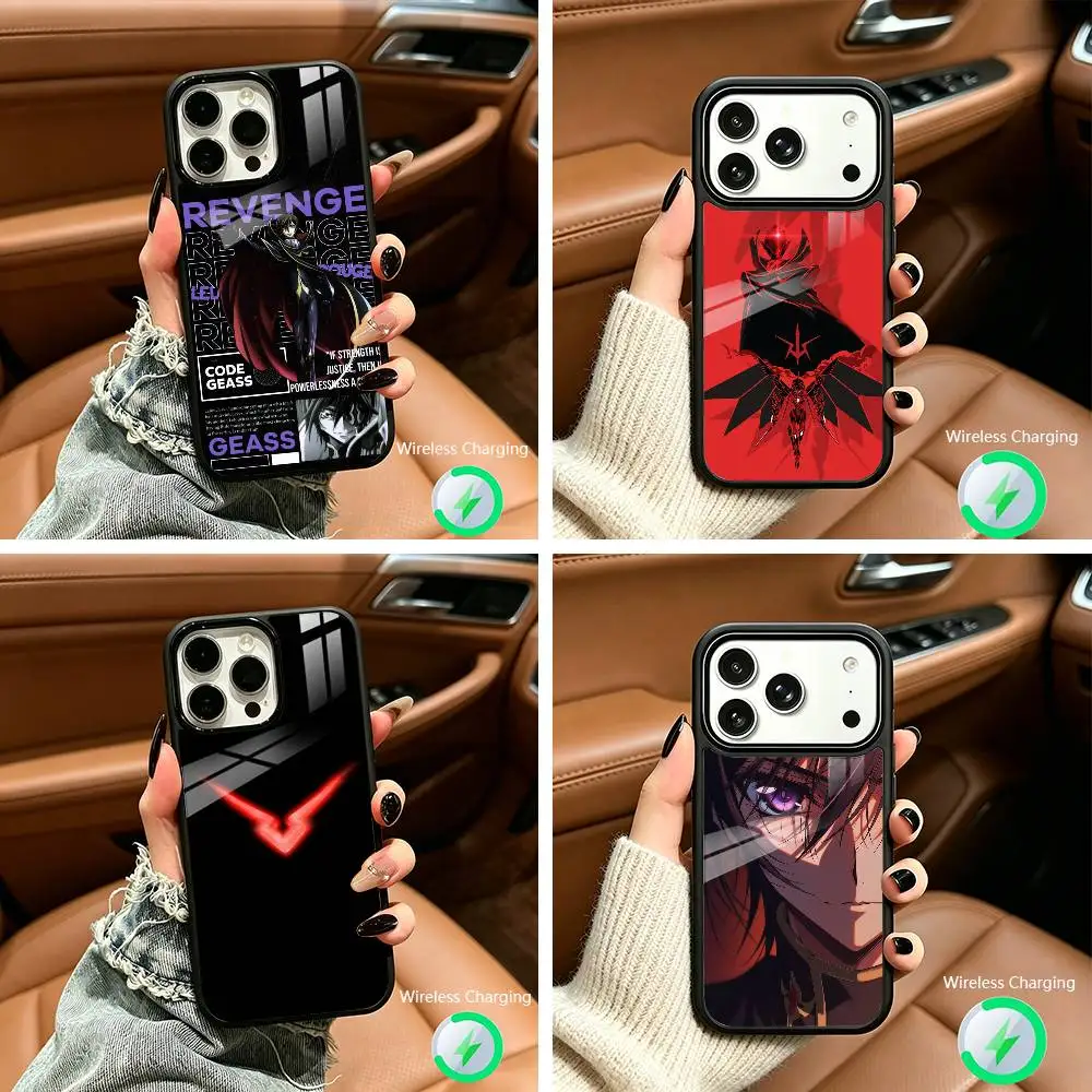 Highly Popular Anime Characters-Lelouch vi Britannia Wireless charging phone case compatible with iPhone 17/16/15/14/13/12/11
Highly Popular Anime Characters-Lelouch vi Britannia Wireless charging phone case compatible with iPhone 17/16/15/14/13/12/11