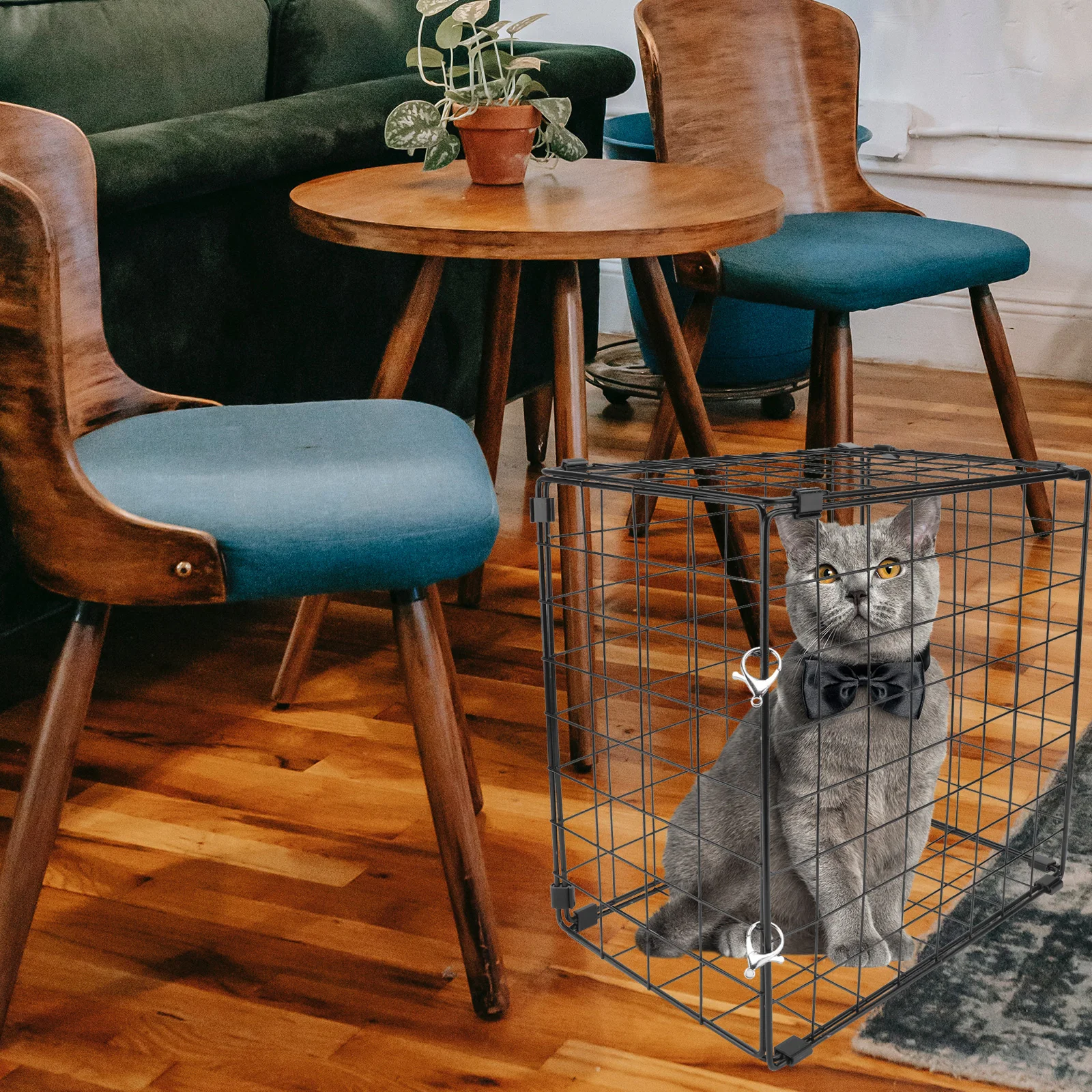 Transparent Cage Foldable Iron Pet Carrier For Car Durable 3Kg Rustproof Household Cage Portable Fencing For Cat Safe Enclosure
Transparent Cage Foldable Iron Pet Carrier For Car Durable 3Kg Rustproof Household Cage Portable Fencing For Cat Safe Enclosure