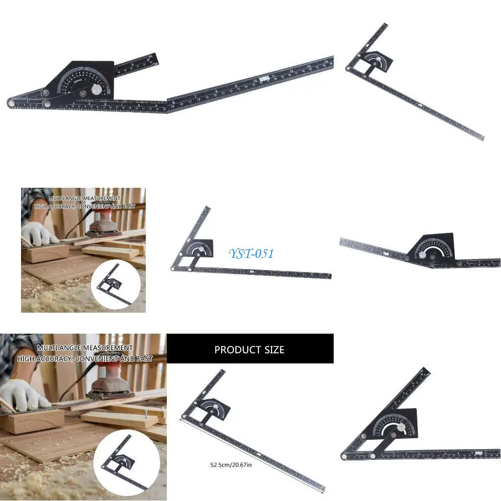 E15A Professional Angles Measurement Tool Construct angles Measuring Device Simple to Use for Woodworkers Masons & Builders
E15A Professional Angles Measurement Tool Construct angles Measuring Device Simple to Use for Woodworkers Masons & Builders