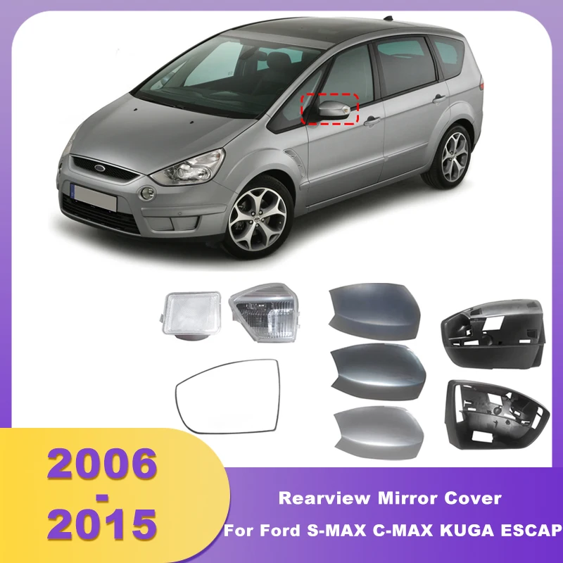 ABS Rearview Mirror Cover Frame Glass Lens Signal Lamp Bottom Cover For Ford S-MAX 2006-2015 C-MAX 2011-2015 KUGA ESCAPE 2008
ABS Rearview Mirror Cover Frame Glass Lens Signal Lamp Bottom Cover For Ford S-MAX 2006-2015 C-MAX 2011-2015 KUGA ESCAPE 2008