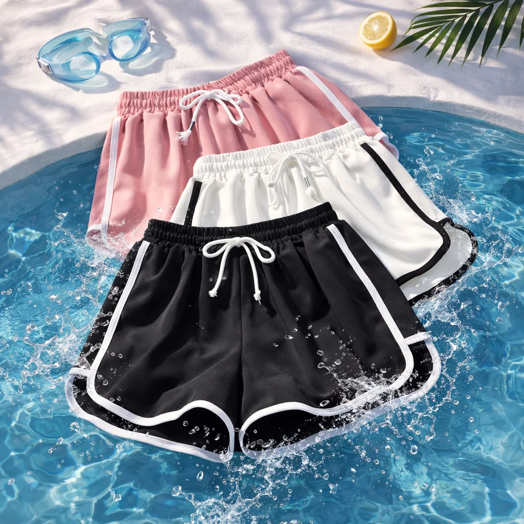 2026 Women Tennis Girl Shorts Summer Casual Sport Running Shorts Contrast Trim Elastic Waist Cute Hot Pants
2026 Women Tennis Girl Shorts Summer Casual Sport Running Shorts Contrast Trim Elastic Waist Cute Hot Pants