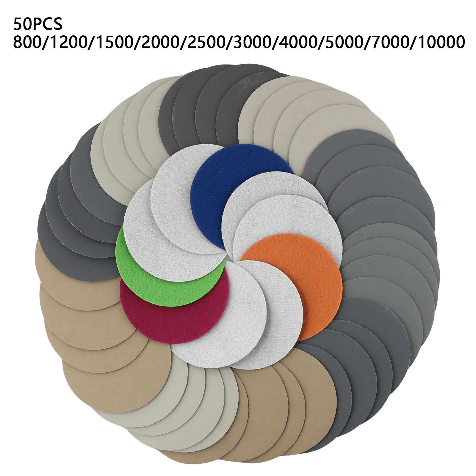 Power Tools Sanding Disc Home Tool Grinding Parts Sandpaper Silicon Carbide Wet Dry Wheel 3inch 800-10000 Grit
Power Tools Sanding Disc Home Tool Grinding Parts Sandpaper Silicon Carbide Wet Dry Wheel 3inch 800-10000 Grit