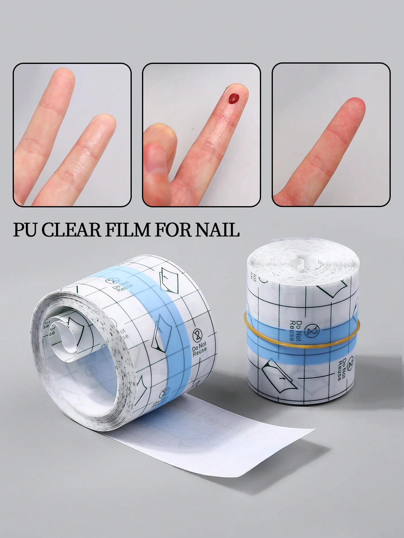 Одноразовая пленка для ногтей из искусственной кожи, водостойкая клейкая лента, прозрачная самоклеящаяся повязка на рану для защиты маникюра и педикюра
Одноразовая пленка для ногтей из искусственной кожи, водостойкая клейкая лента, прозрачная самоклеящаяся повязка на рану для защиты маникюра и педикюра