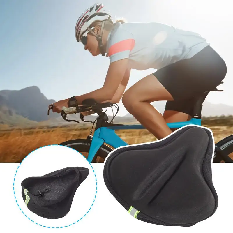 Stationary Bikes Seat Cushion Padded Bicycles Saddle Covers Comfortable Breathable Saddle Pad For Road Mountain Bicycles Cycling
Stationary Bikes Seat Cushion Padded Bicycles Saddle Covers Comfortable Breathable Saddle Pad For Road Mountain Bicycles Cycling