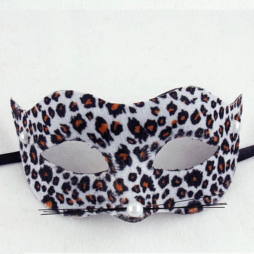 Vintage Half Face Mask Costume Prop Leopard Mask for Masquerade Cosply Costume Party Performance Dancing Party
Vintage Half Face Mask Costume Prop Leopard Mask for Masquerade Cosply Costume Party Performance Dancing Party
