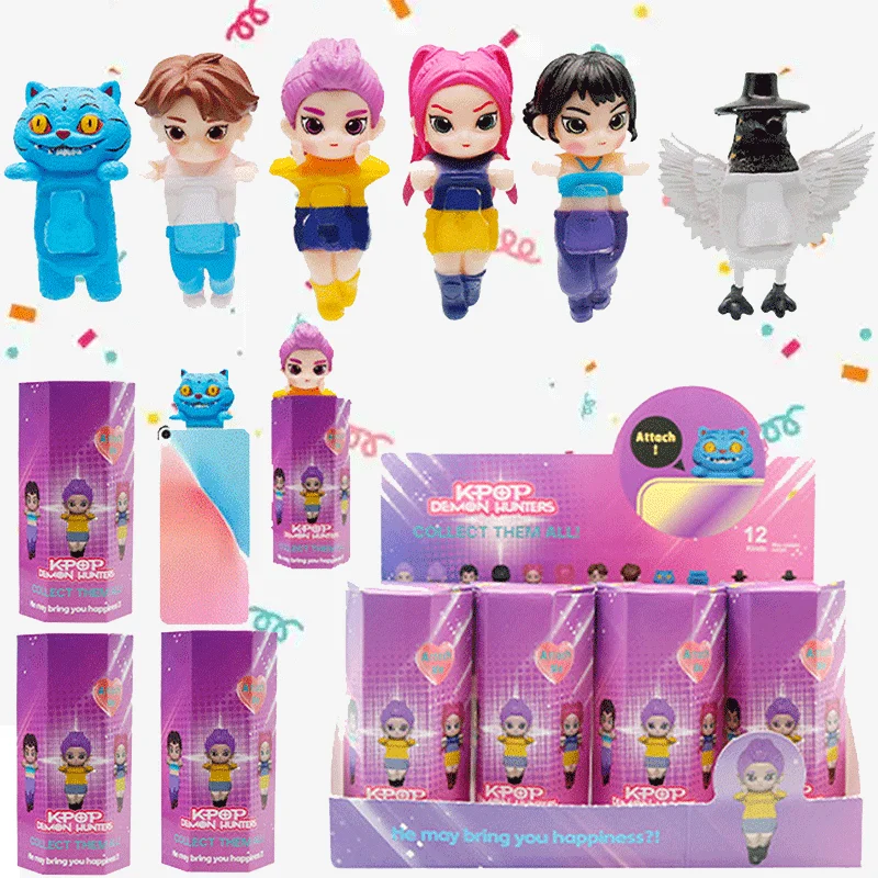 K-POP Demon Hunters слепая коробка Devil Huntrix серии аниме фигурка косплей игровая мини-модель куклы игрушки для детей подарки на день рождения
K-POP Demon Hunters слепая коробка Devil Huntrix серии аниме фигурка косплей игровая мини-модель куклы игрушки для детей подарки на день рождения