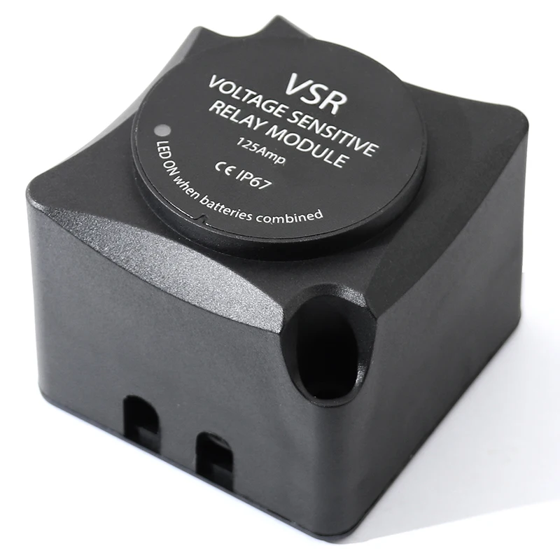 Voltage Sensitive Relay (Vsr) Automatic Charging Relay 125A Dual Battery Isolator (Vsr) Car Accessories Car Battery Relay
Voltage Sensitive Relay (Vsr) Automatic Charging Relay 125A Dual Battery Isolator (Vsr) Car Accessories Car Battery Relay
