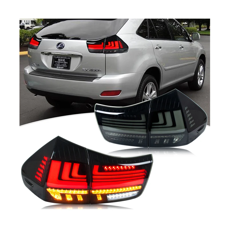 Led Tail Lights For Harrier For Lexus RX350 RX330 RX450 2003-2008 Custom Back Lamp Rear Light Car Accessory Auto Parts
Led Tail Lights For Harrier For Lexus RX350 RX330 RX450 2003-2008 Custom Back Lamp Rear Light Car Accessory Auto Parts