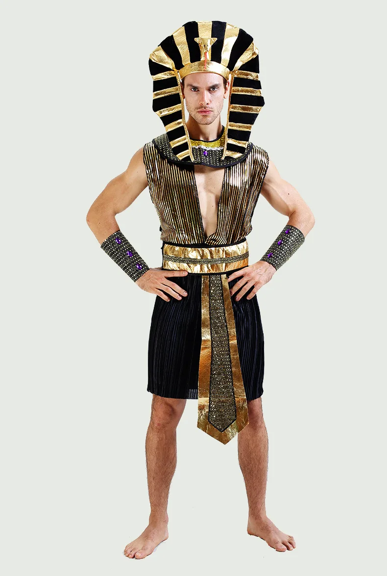 Nile Pharaoh Cleopatra Couple Costume Ancient Egyptian Stage Performance Outfit
Nile Pharaoh Cleopatra Couple Costume Ancient Egyptian Stage Performance Outfit