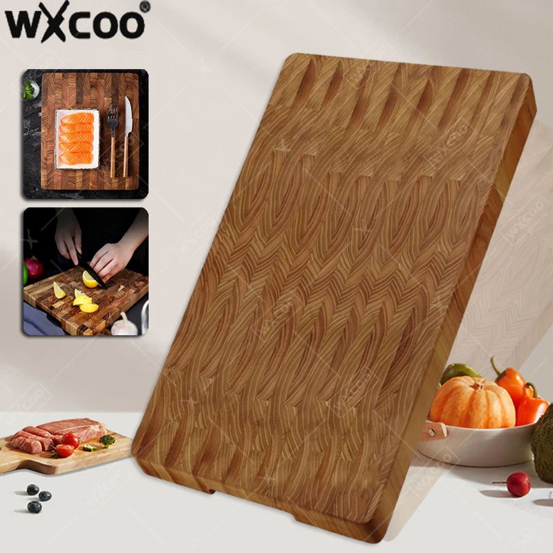 Teak Wood Cutting Board for Kitchen Thicken Solid Wood Chopping Board Acacia Wooden Splicing Checkerboard for Cut Fruit Board
Teak Wood Cutting Board for Kitchen Thicken Solid Wood Chopping Board Acacia Wooden Splicing Checkerboard for Cut Fruit Board