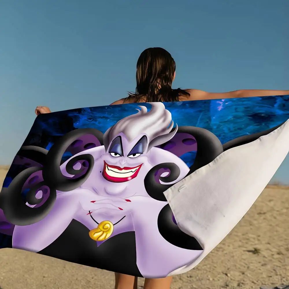 Банное полотенце Disney Ursula Villains из микрофибры, мягкое водопоглощающее дышащее полотенце для девочек и детей, декоративное пляжное полотенце с героями мультфильмов
Банное полотенце Disney Ursula Villains из микрофибры, мягкое водопоглощающее дышащее полотенце для девочек и детей, декоративное пляжное полотенце с героями мультфильмов