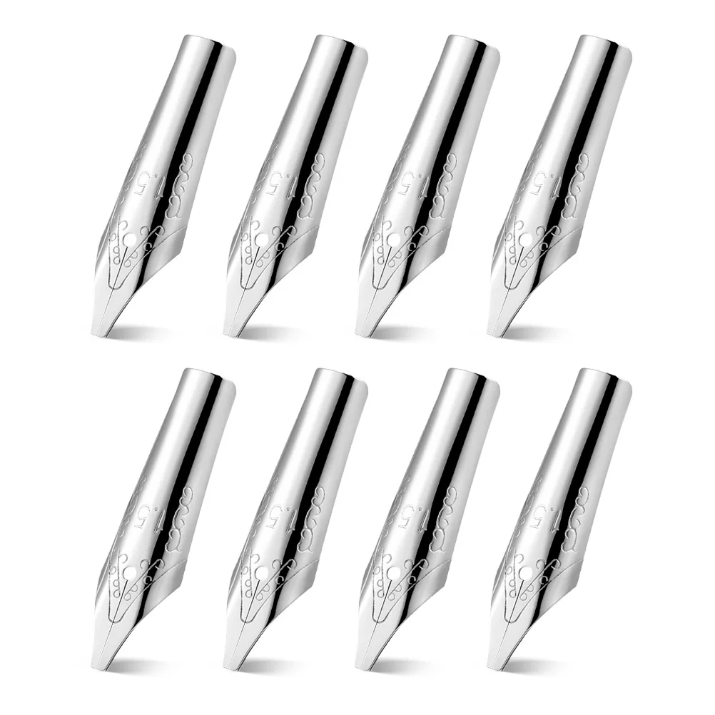 8pcs Tip Accessories Replacement Nibs for Calligraphy Nibs Set Fountain Pens Calligraphy Fine Metal Students Girls
8pcs Tip Accessories Replacement Nibs for Calligraphy Nibs Set Fountain Pens Calligraphy Fine Metal Students Girls