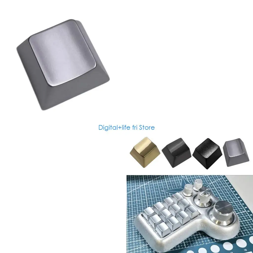 E06D ESC Zinc Alloy Keycap Blank Metal Keycaps Replacement 1PC For Mechanical Keyboards Enhances Typing
E06D ESC Zinc Alloy Keycap Blank Metal Keycaps Replacement 1PC For Mechanical Keyboards Enhances Typing