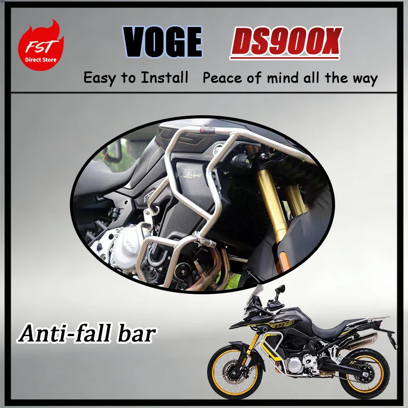 VOGE DS900X Full Surround Bumper Guard Anti-Collision Crash Bar Side & Top Box Bracket Modification Parts for Enhanced Protectio
VOGE DS900X Full Surround Bumper Guard Anti-Collision Crash Bar Side & Top Box Bracket Modification Parts for Enhanced Protectio