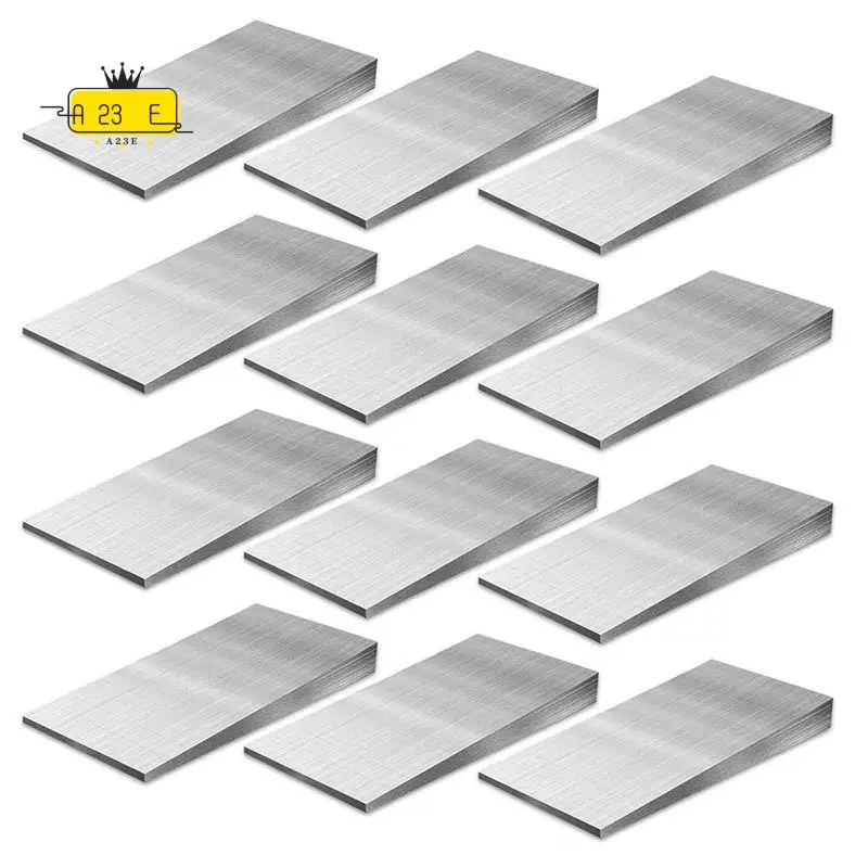 A23E-12-Pack MUXHEL Steel Flange Wedges, 4X2 Inch Triangle Metal Shims For Lathes And Welding Machines
A23E-12-Pack MUXHEL Steel Flange Wedges, 4X2 Inch Triangle Metal Shims For Lathes And Welding Machines
