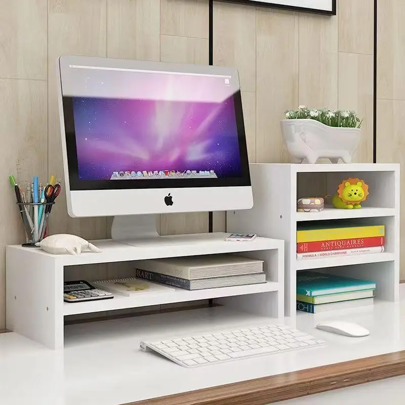 Computer Monitor Riser Stand Office Desktop Organizer Storage Shelf Desktop Display Holder Multi-Purpose 3 Layers Wood Screw-In
Computer Monitor Riser Stand Office Desktop Organizer Storage Shelf Desktop Display Holder Multi-Purpose 3 Layers Wood Screw-In