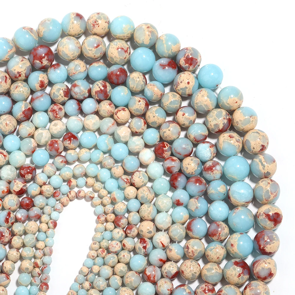 1String/Lot Stone Beads Natural Stone Colorful Sea Sediment Jasper High Quality Healing Stone Beads for DIY Jewelry Making
1String/Lot Stone Beads Natural Stone Colorful Sea Sediment Jasper High Quality Healing Stone Beads for DIY Jewelry Making