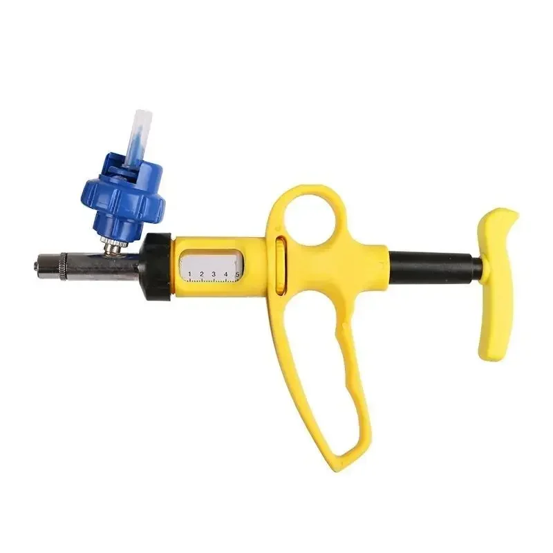 Animal syringe continuous syringe 5ml 10ml fully automatic cattle, sheep, and pig vaccine insertion bottle injection needle tool
Animal syringe continuous syringe 5ml 10ml fully automatic cattle, sheep, and pig vaccine insertion bottle injection needle tool