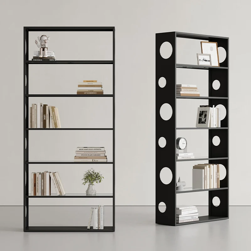 Simple shelf Nordic living room floor-to-ceiling wrought iron multi-layer book storage rack Office wall display rack
Simple shelf Nordic living room floor-to-ceiling wrought iron multi-layer book storage rack Office wall display rack
