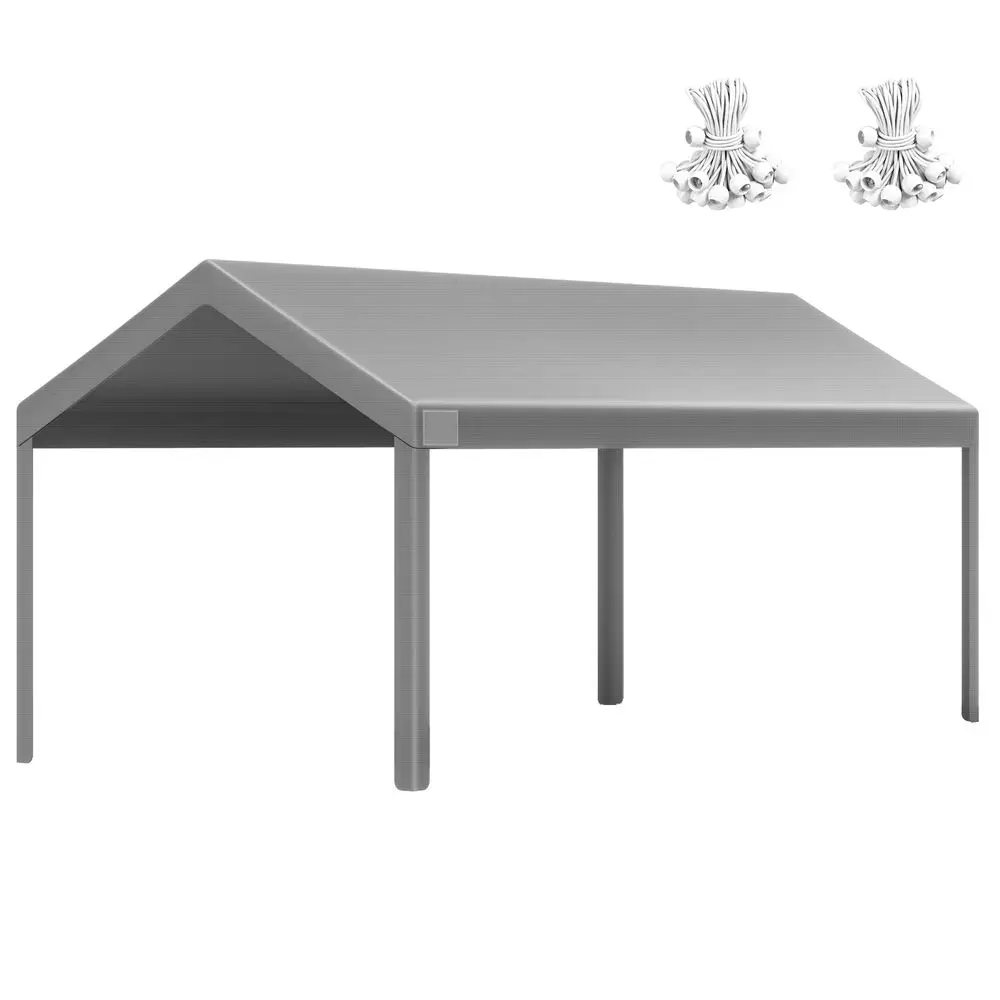 Duty Carport Replacement Canopy Cover, Durable Waterproof Garage Shelter Top, Car Tent for Outdoor Use, with Ball Bungees for S
Duty Carport Replacement Canopy Cover, Durable Waterproof Garage Shelter Top, Car Tent for Outdoor Use, with Ball Bungees for S