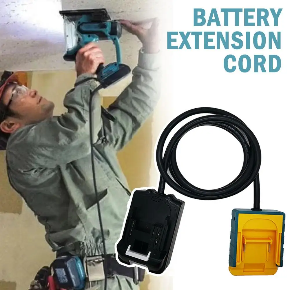 Conversion Adapter Suitable For Makita Dewei 18V Lithium Battery Tool Weight Reduction Extension Cable X6D2
Conversion Adapter Suitable For Makita Dewei 18V Lithium Battery Tool Weight Reduction Extension Cable X6D2