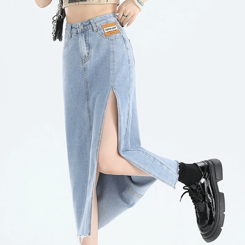 New Denim Skirt Design Brand High Quality Denim Ladies Jeans Fashionable Casual Versatile Wash Sexy Party Ladies Dating Skirt
New Denim Skirt Design Brand High Quality Denim Ladies Jeans Fashionable Casual Versatile Wash Sexy Party Ladies Dating Skirt