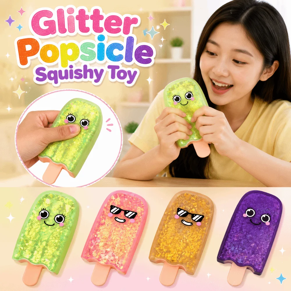 Creative Ice Cream Squeezed Super Soft Cute Glitter Popsicle Squishy Comfortable Funny Ice Cream Pinch Children's Gifts
Creative Ice Cream Squeezed Super Soft Cute Glitter Popsicle Squishy Comfortable Funny Ice Cream Pinch Children's Gifts
