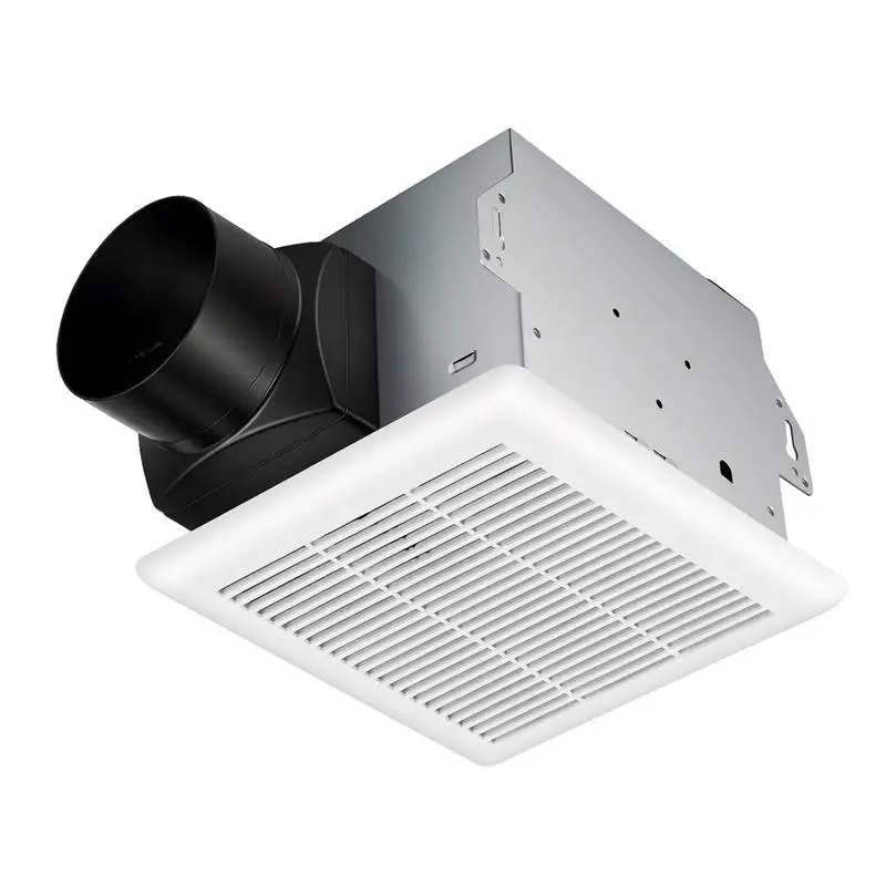 80 CFM Ceiling Mount Bathroom Exhaust Fan with Metal Housing and 4 Inches Duct
80 CFM Ceiling Mount Bathroom Exhaust Fan with Metal Housing and 4 Inches Duct
