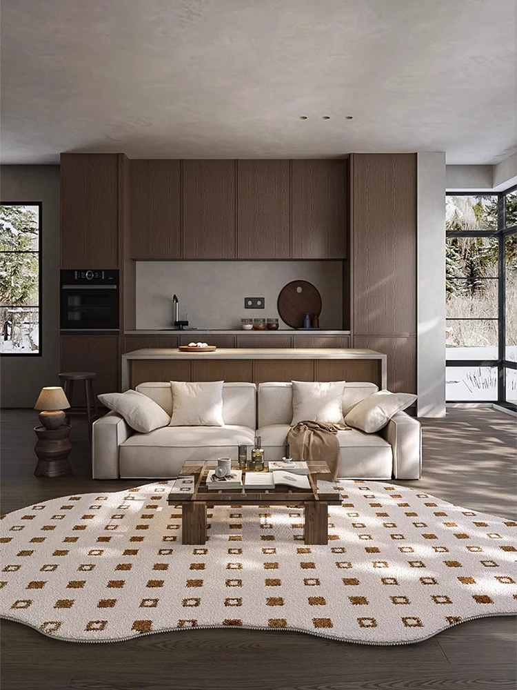 Irregular Geometric Plaid Carpet Artistic Creative Living Room Carpet Comfortable Soft Bedroom Rug Modern Luxury Decorative Rugs
Irregular Geometric Plaid Carpet Artistic Creative Living Room Carpet Comfortable Soft Bedroom Rug Modern Luxury Decorative Rugs