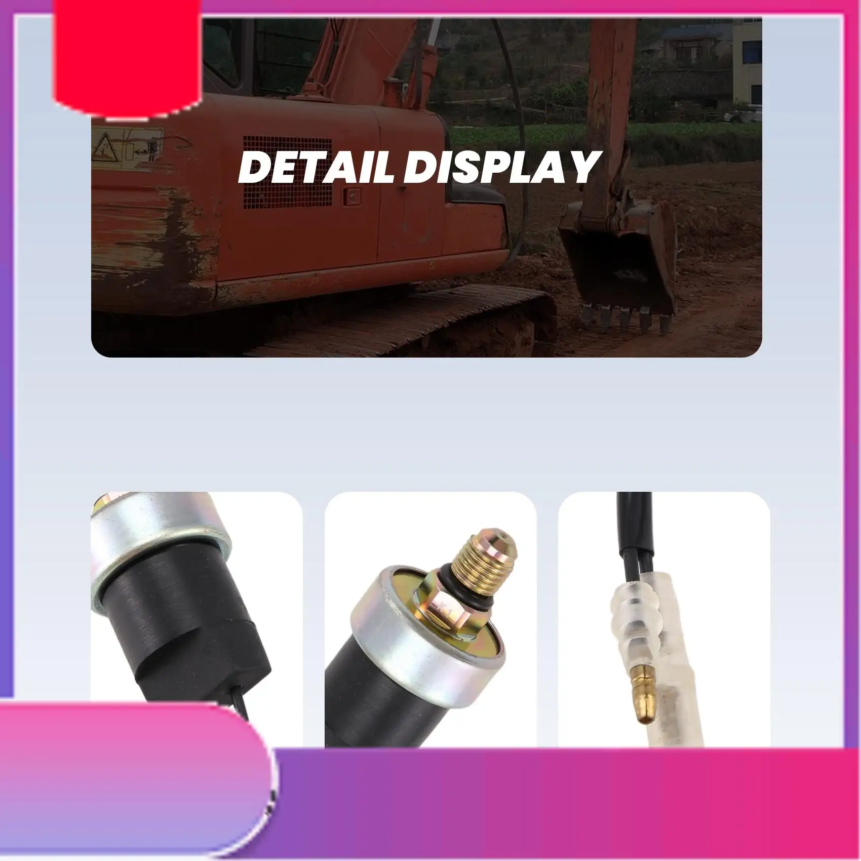 4259333 Hydraulic Oil Pressure Switch Sensor For Hitachi Excavator EX120-1 EX200-1 EX120-2 EX200-2 EX120-3 EX200-3-Y79A
4259333 Hydraulic Oil Pressure Switch Sensor For Hitachi Excavator EX120-1 EX200-1 EX120-2 EX200-2 EX120-3 EX200-3-Y79A