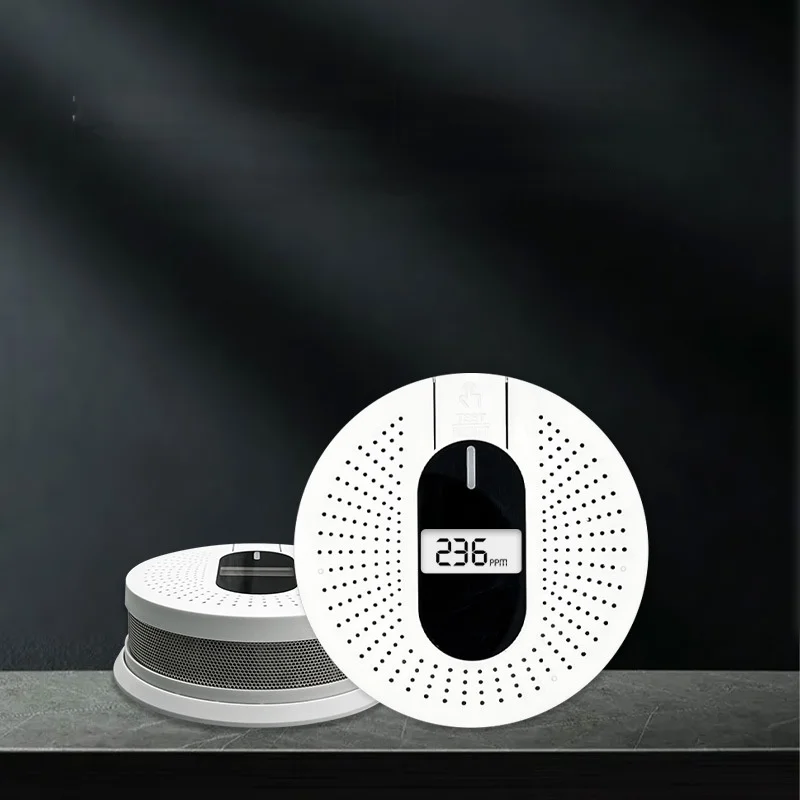 Carbon monoxide smoke fire detector, household multifunctional screen display alarm, gas leak prevention alarm
Carbon monoxide smoke fire detector, household multifunctional screen display alarm, gas leak prevention alarm