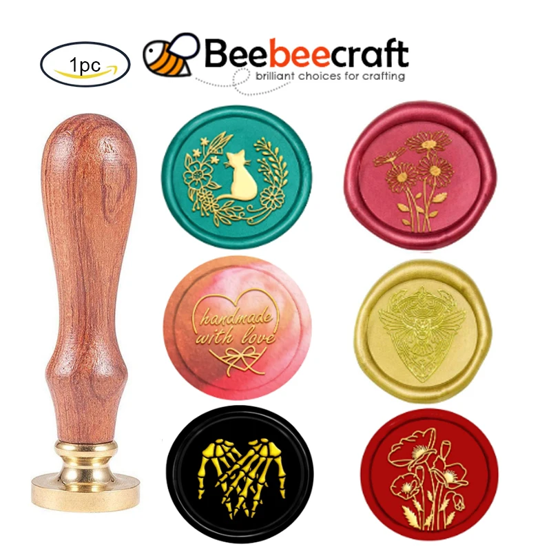 1PC Cat Wax Seal Stamp Flower Vintage Sealing Wax Stamps Animal 25mm Retro Removable Brass Seal Wood Handle for Wedding
1PC Cat Wax Seal Stamp Flower Vintage Sealing Wax Stamps Animal 25mm Retro Removable Brass Seal Wood Handle for Wedding