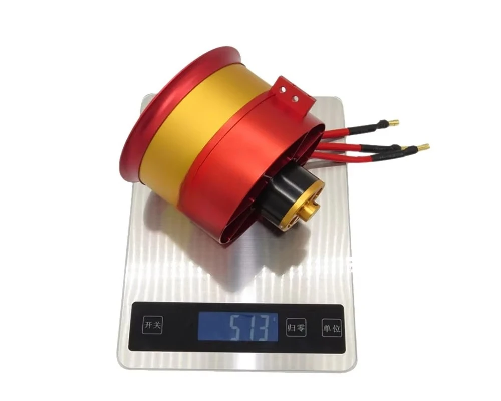 JP Hobby 105mm Full Metal EDF 12 Blades 6S-14S 840-1400KV for RC Jet Plane High Speed Ducted Fan 5.8kg Thrust
JP Hobby 105mm Full Metal EDF 12 Blades 6S-14S 840-1400KV for RC Jet Plane High Speed Ducted Fan 5.8kg Thrust