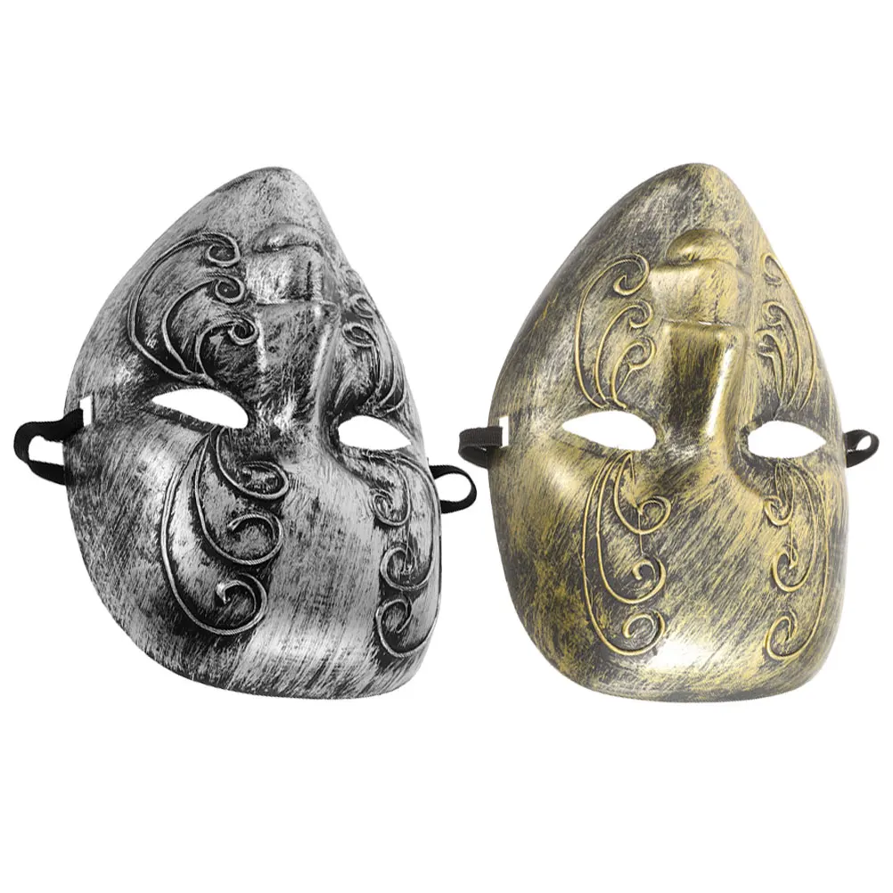 2Pcs Retro Masks Masquerade Full Face Costume Vintage Halloween Plastic Mask Props Scary Costumes Accessories
2Pcs Retro Masks Masquerade Full Face Costume Vintage Halloween Plastic Mask Props Scary Costumes Accessories