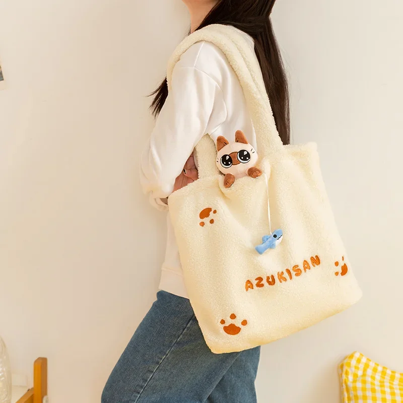 Kawaii Animal Siamese Cat Plush Handbag For Girls Versatile Shoulder Bag Lovely Plush Backpack Wallet For Girls Christmas Gift
Kawaii Animal Siamese Cat Plush Handbag For Girls Versatile Shoulder Bag Lovely Plush Backpack Wallet For Girls Christmas Gift