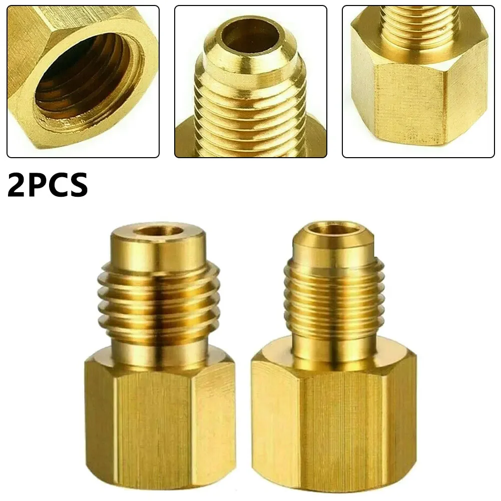 2PCS R134A To R12 Adapter Refrigerant- Tank Adapter Fitting Adapter 1/2 Female To 1/4 Male Flare Adaptor Valve Kits
2PCS R134A To R12 Adapter Refrigerant- Tank Adapter Fitting Adapter 1/2 Female To 1/4 Male Flare Adaptor Valve Kits