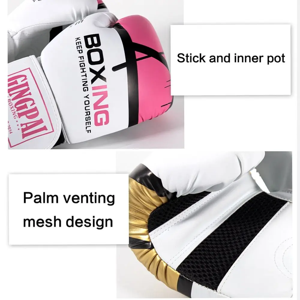 Breathable PU Leather Children Boxing Gloves Thickened Padding Professional Grade Fighting Gloves 6oz Weight Free Fight
Breathable PU Leather Children Boxing Gloves Thickened Padding Professional Grade Fighting Gloves 6oz Weight Free Fight