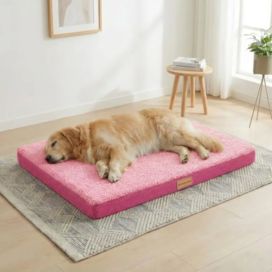 Ортопедическая лежанка XL для собак крупных пород 48''x30'', мягкая, водонепроницаемая, с пеной Egg Crate, большой матрас для клеток для животных со съемным моющимся чехлом
Ортопедическая лежанка XL для собак крупных пород 48''x30'', мягкая, водонепроницаемая, с пеной Egg Crate, большой матрас для клеток для животных со съемным моющимся чехлом