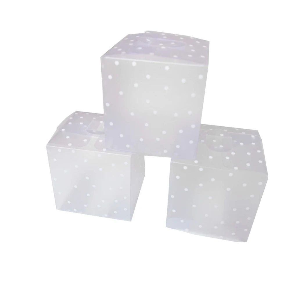 50pcs Candy Premium Pattern Wedding Favor Gift Translucent Pvc Favor Boxes Storage Craft Chocolate Party
50pcs Candy Premium Pattern Wedding Favor Gift Translucent Pvc Favor Boxes Storage Craft Chocolate Party